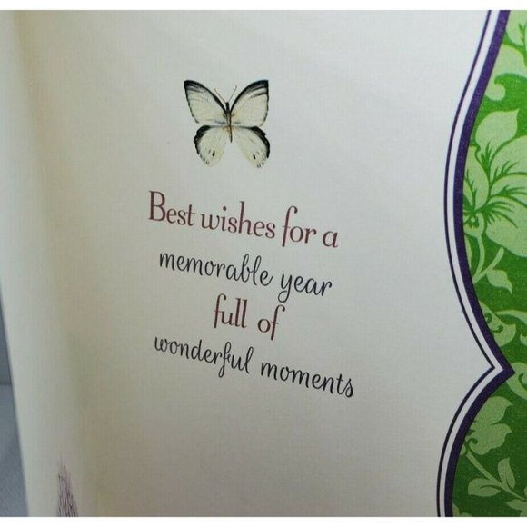 New Beginnings A Very Happy Birthday To You Floral Greeting Card - Picture 8 of 10